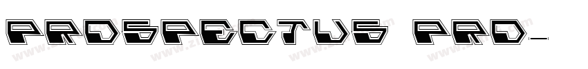 Prospectus Pro字体转换